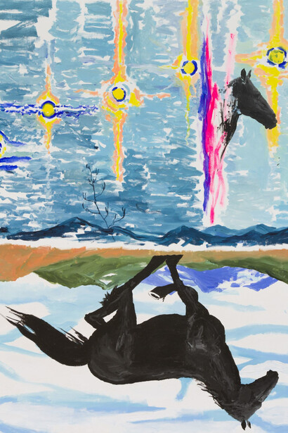 Esteban Cabeza de Baca, Wandering stars, 2024. Courtesy of David B. Smith Gallery