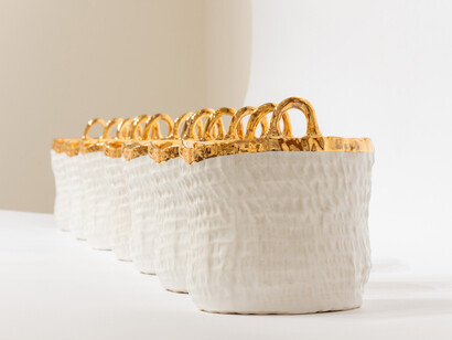Sara Siestreem (Hanis Coos), skyline, 2024. Courtesy of Cristin Tierney Gallery, New York, NY, and Elizabeth Leach Gallery, Portland, OR