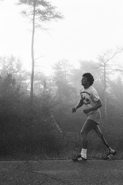 Terry Fox. Courtesy of Royal BC Museum
