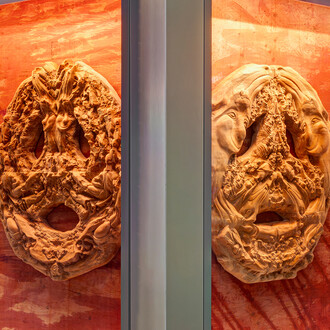 Johnathan Onyschuk, Old growth, exhibition view. Courtesy of Esker Foundation