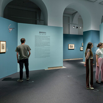 Pieter Bruegel the Elder, Printed, exhibition view. Courtesy of Museum Städel