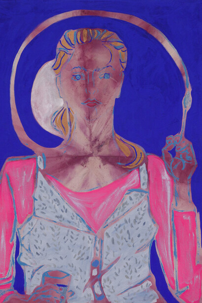 Heidi Howard, Self Moon, 2024. Courtesy of David B. Smith Gallery