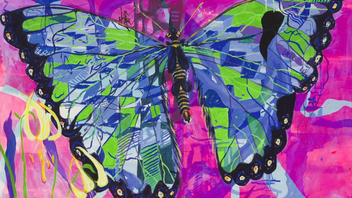 Esteban Cabeza de Baca and Heidi Howard, Future butterfly, 2024. Courtesy of David B. Smith Gallery