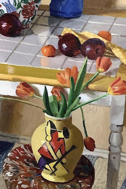 Terry Powers, My communist vase, 2023 Courtesy of Dolby Chadwick Gallery