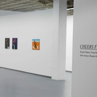 Various artists, Cheers for a pop up life, exhibition view. Courtesy of Yusto/Giner