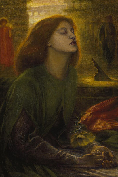 Beata Beatrix by Dante Gabriel Rossetti
