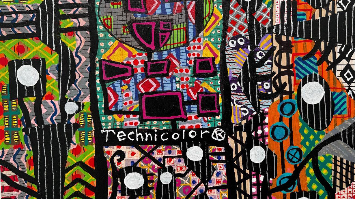 Darin Latimer, Everything dies in technicolor. Courtesy of Elephant Room Gallery