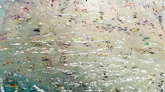 Luke Elwes, Gihon 14, Mixed media on paper, 87 x 114 cm