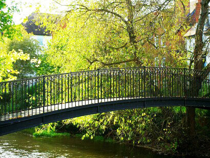Bridge over the River Nadder is Salisbury