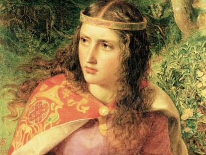 Frederick Sandys *Eleanor of Acquitaine* (1858)