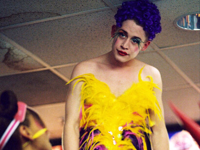 O ator Macaulay Culkin em cena do filme Party Monster lançado em 2003