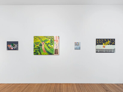 Lena Christakis, Flat lands, exhibition view. Courtesy of Pablo’s Birthday