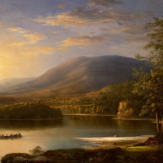 Robert S. Duncanson, Ellen's isle, loch Katrine, 1871. Courtesy of the Detroit Institute of Arts