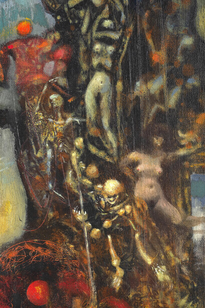 Max Ernst, Temptation of St. Anthony, 1945. Courtesy of Weinstein Gallery