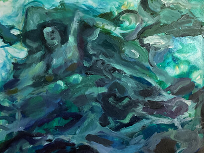 Laura Malone, Nightswim, 2024. Courtesy of Mercury 20 Gallery