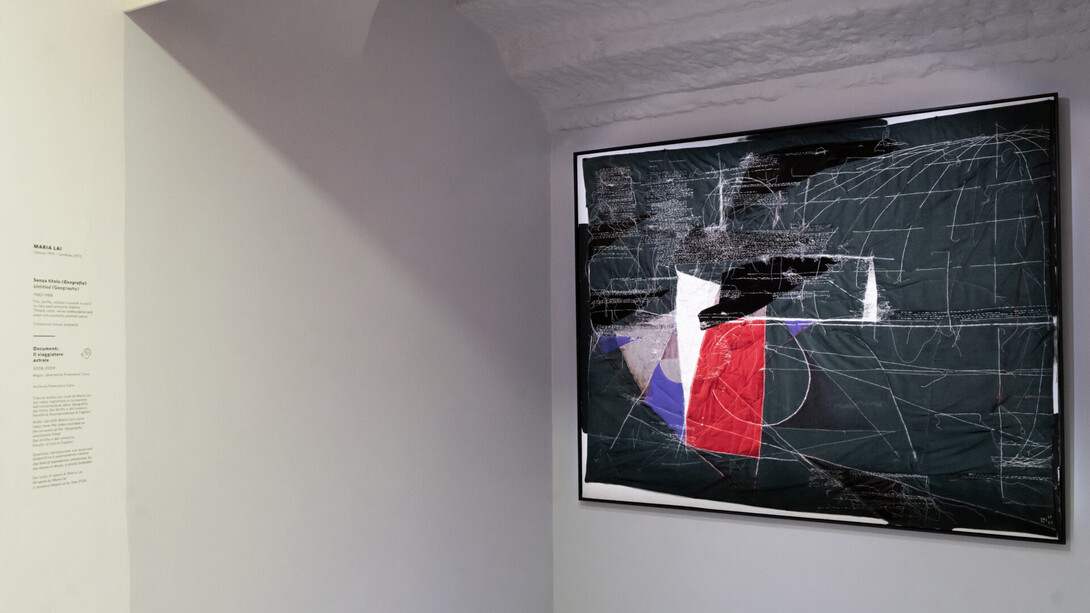 In visita, Maria Lai, exhibition view. Courtesy of Fondazione Pistoia Musei