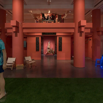 Various artists, Youth palace: or, some small acts of self-making, exhibition view. Courtesy of Rockbund Art Museum
