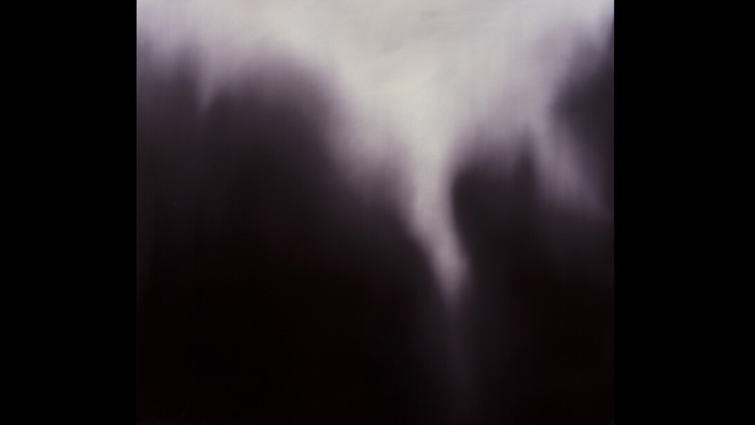 Purple Glowing #1, 2019, Oil on canvas, 200x220cm