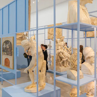 À la poursuite de la connaissance, vue de l'exposition. Avec l'aimable autorisation du M-Museum Leuven