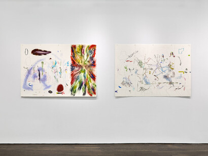 Francesse Dolbrice, 8, exhibition view. Courtesy of White Columns Gallery