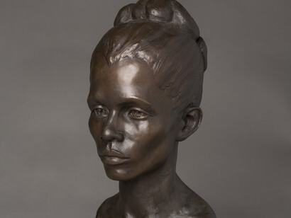 Augusta Savage (1892–1962)
Gwendolyn Knight, 1934–35,
recast 2001
Bronze, 18½ x 8½ x 9 in.
Walter O. Evans Collection of
African American Art