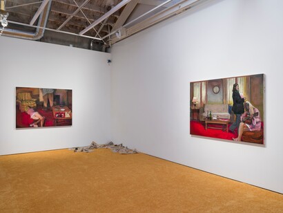 Michelle Uckotter, Moviestar, exhibition view. Courtesy of Matthew Brown Gallery