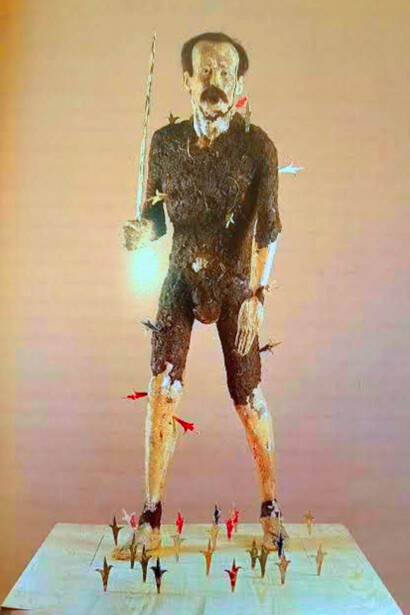 “Por América” de Juan Francisco Elso, Cuba. Ante América, Museo de Arte y Diseño Contemporáneo, San José, Costa Rica