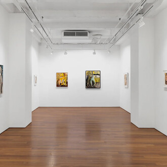 Dusti Bongé, Portals and passages, surrealist works from the 1940s to 1950s, exhibition view. Courtesy of Hollis Taggart