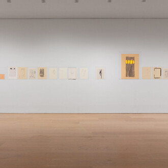 Trisha Donnelly, exhibition view. Courtesy of The Drawing Center