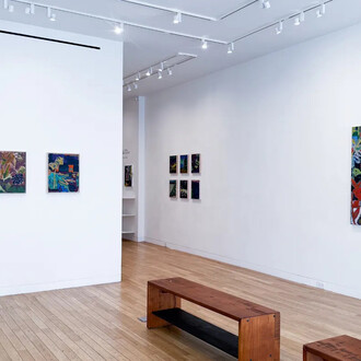 Allison Gildersleeve, Gathering, exhibition view. Courtesy of Upsilon Gallery