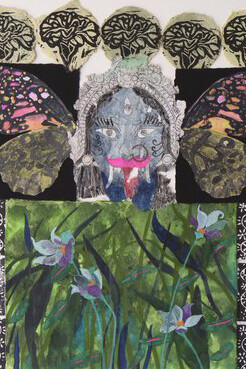 Manik Raj Nakra, Garden goddess, 2023. Courtesy of Martha's Gallery