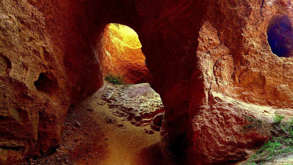 Las médulas, León. La cueva encantada