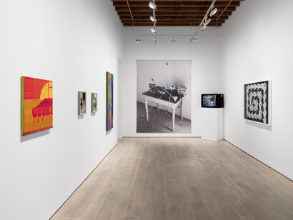 Various artists, Patternmaker's maze, exhibition view. Courtesy of Lisson Gallery