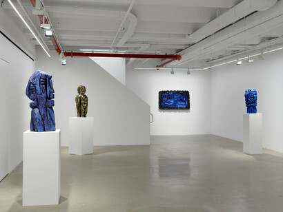 Ryan Schneider, Nocturner, exhibition view. Courtesy of Almine Rech Gallery