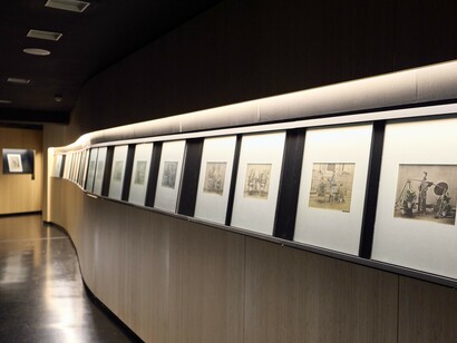 Hanauri. The Japan of the flower sellers, exhibition view. Courtesy of Museo d’Arte Orientale