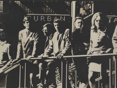 Barbara Blondeau, Untitled (people), 1969. Courtesy of Stephen Daiter Gallery