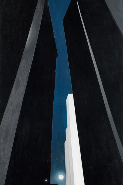 Georgia O’Keeffe, City night, 1926. Courtesy of the Art Institute Chicago