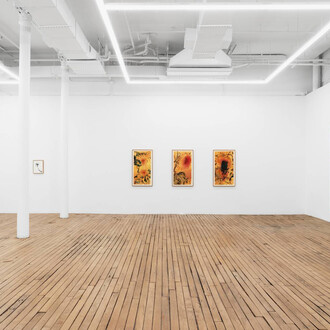 Kyung-Me, I, sunflower, exhibition view. Courtesy of Bureau