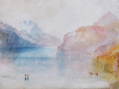 Lago di Lucerna, William Turner, 1845