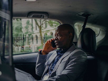 In a reflective moment before the meeting, the veteran leader embodies the hard-earned wisdom and responsibility that come with years of guiding an organisation