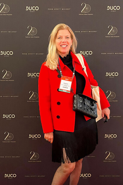 Elisabetta Dotto's insights at DUCO Travel Summit 2024: exploring hospitality trends and design innovations, Italy