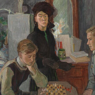Tove Jansson, Family (detail), 1942. Private Collection. Courtesy of HAM © Tove Jansson Estate