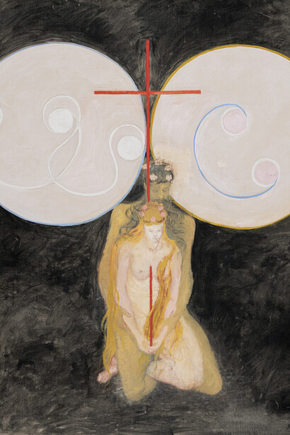 Hilma af Klint, The large figure paintings, the WU/rose series, group III, No. 6, 1907. Courtesy of Guggenheim Museum Bilbao