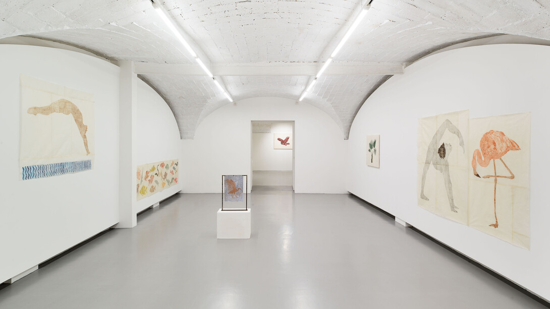 Marta Roberti, Due mondi, e io vengo dall'altro, exhibition view. Courtesy of z2o Sara Zanin