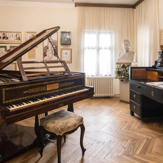 Memorial house of J. N. Hummel, exhibition view. Courtesy of The Bratislava City Museum