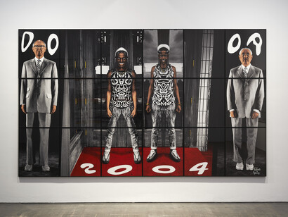 Various artists, From the collection. Together, collaborative art practices, exhibition view. Courtesy of S.M.A.K