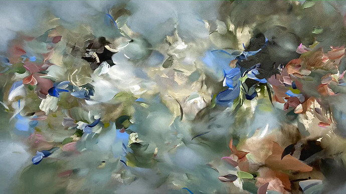 Sara Pittman, On nature's time. Courtesy of Foster/White Gallery