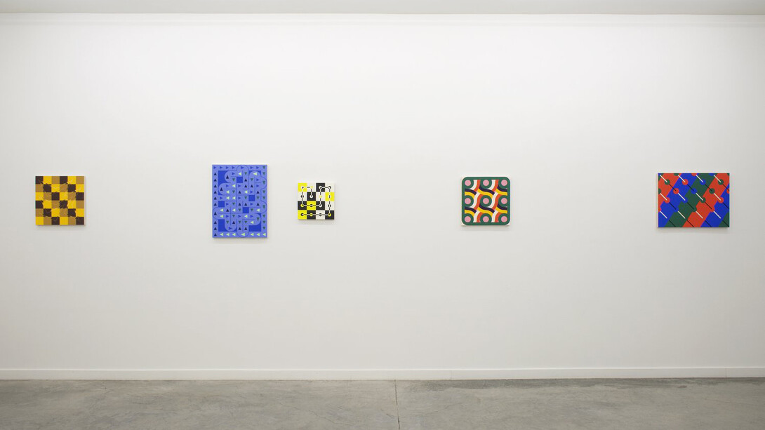 Sarah Hotchkiss, Rotator, exhibition view. Courtesy of Romer Youg Gallery