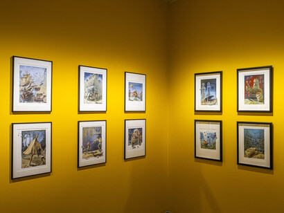Peter Uchnár, Laputa, exhibition view. Courtesy of Danubiana