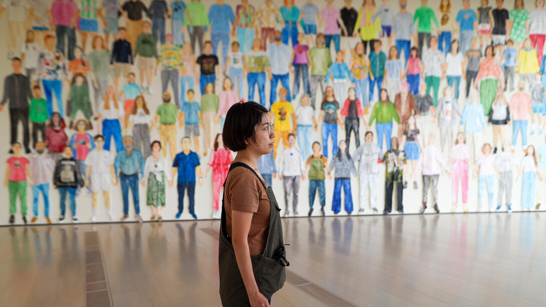 Shimabuku, Octopus, citrus, human, exhibition view. Courtesy of Centro Botín